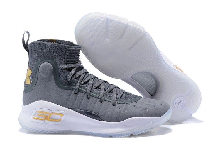 Under Armour Curry 4 Grey White